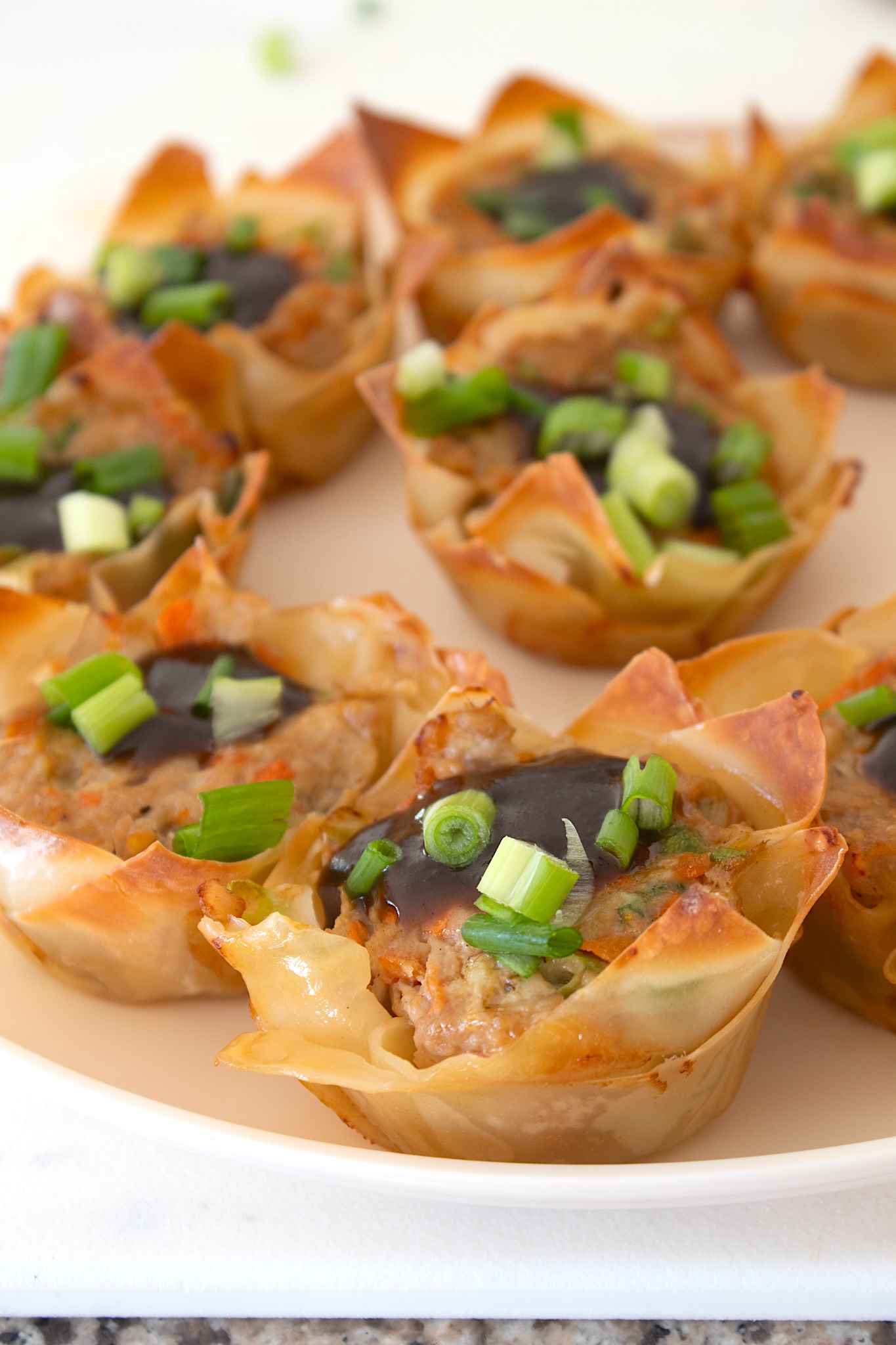Chicken Gyoza Cups