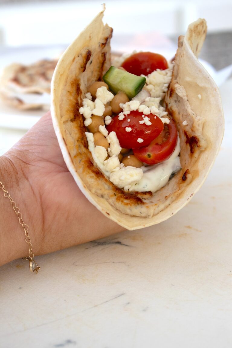 Ground Turkey Smash Tacos (Greek Style)