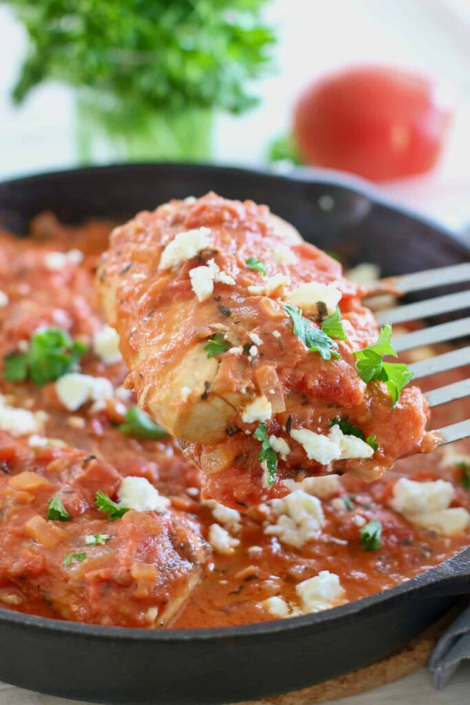 fish in tomato sauce